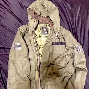 Licensed Army winter coat- never worn!